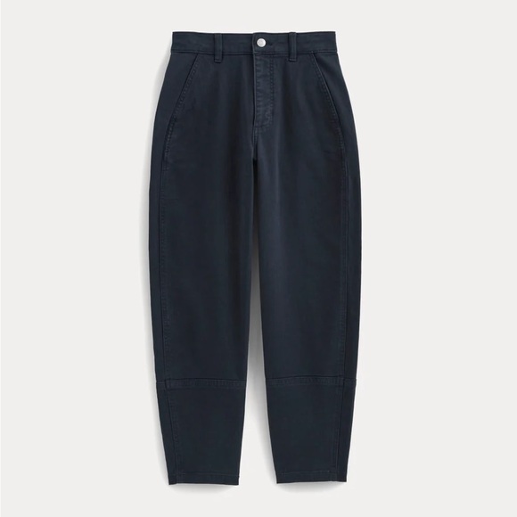 Everlane Pants - everlane | the utility barrel pant (tall) - navy